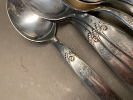 MFN Nagold Patent Silber 100er, Menü/Tafelbesteck 48 Tlg.