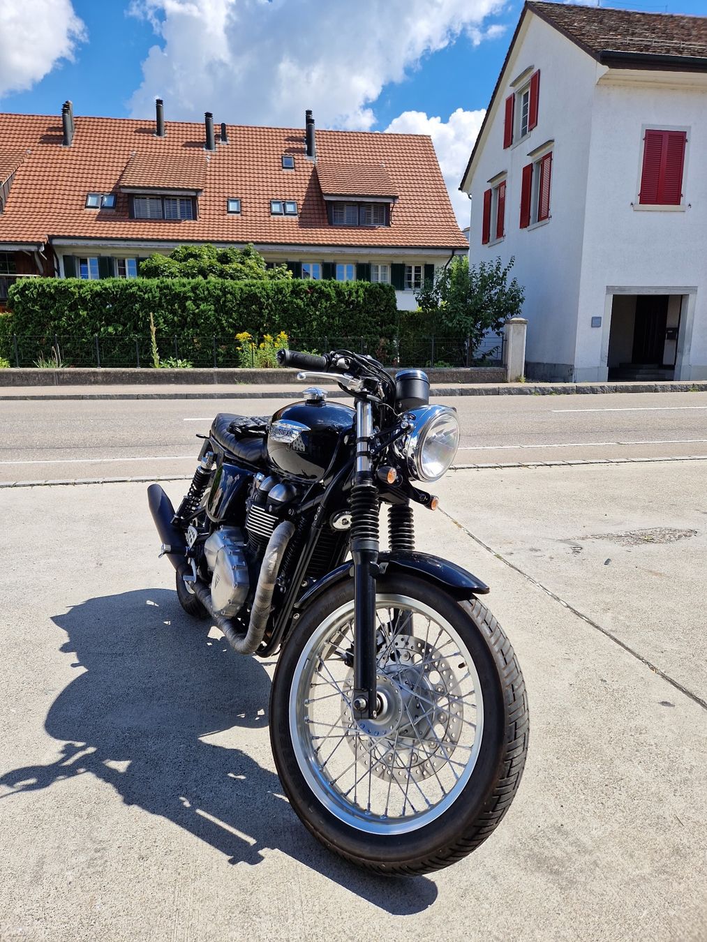 Triumph Strasse: Triumph Thruxton 900 – Gebraucht aus Bern von hcp2 2