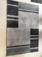 Teppich schwarz/grau 130x190