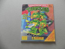 Panini Album Turtles   Teenage Mutant Hero von Jahr  1990