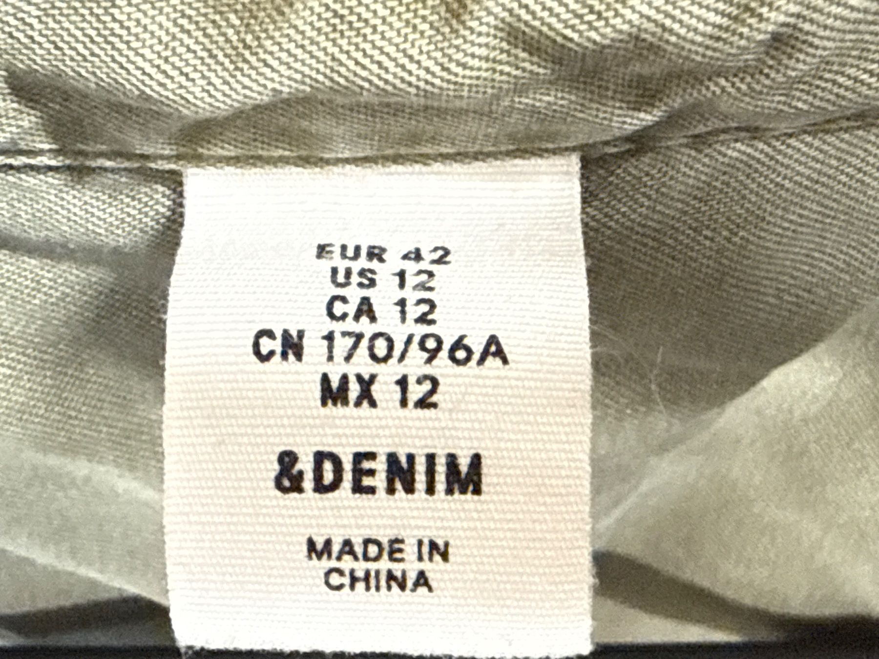 Vestiti: Denim Blusen- Kleid 42 – Usato da Amriswil venduto da used2use 2