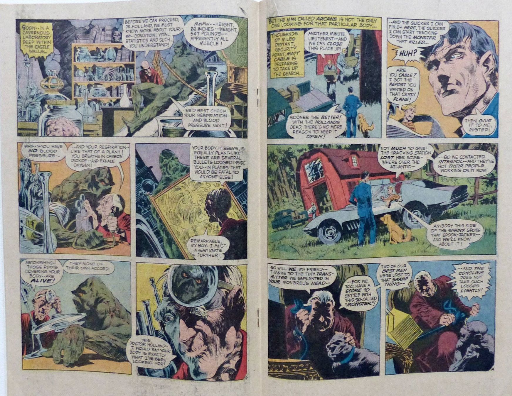 Fumetti: SWAMP THING #2 🔑 KEY 1ST PATCHWORK MAN & ANTON ARCANE 1973 – Usato da Lugano venduto da YouWantUS 3