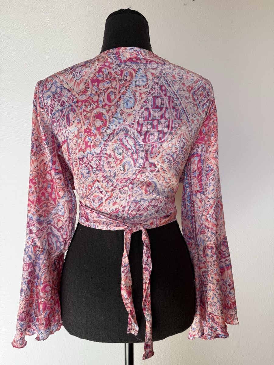 Camicette: Bohobluse aus Kunstseide – Nuovo (secondo la descrizione) da Sigriswil venduto da ck56 4