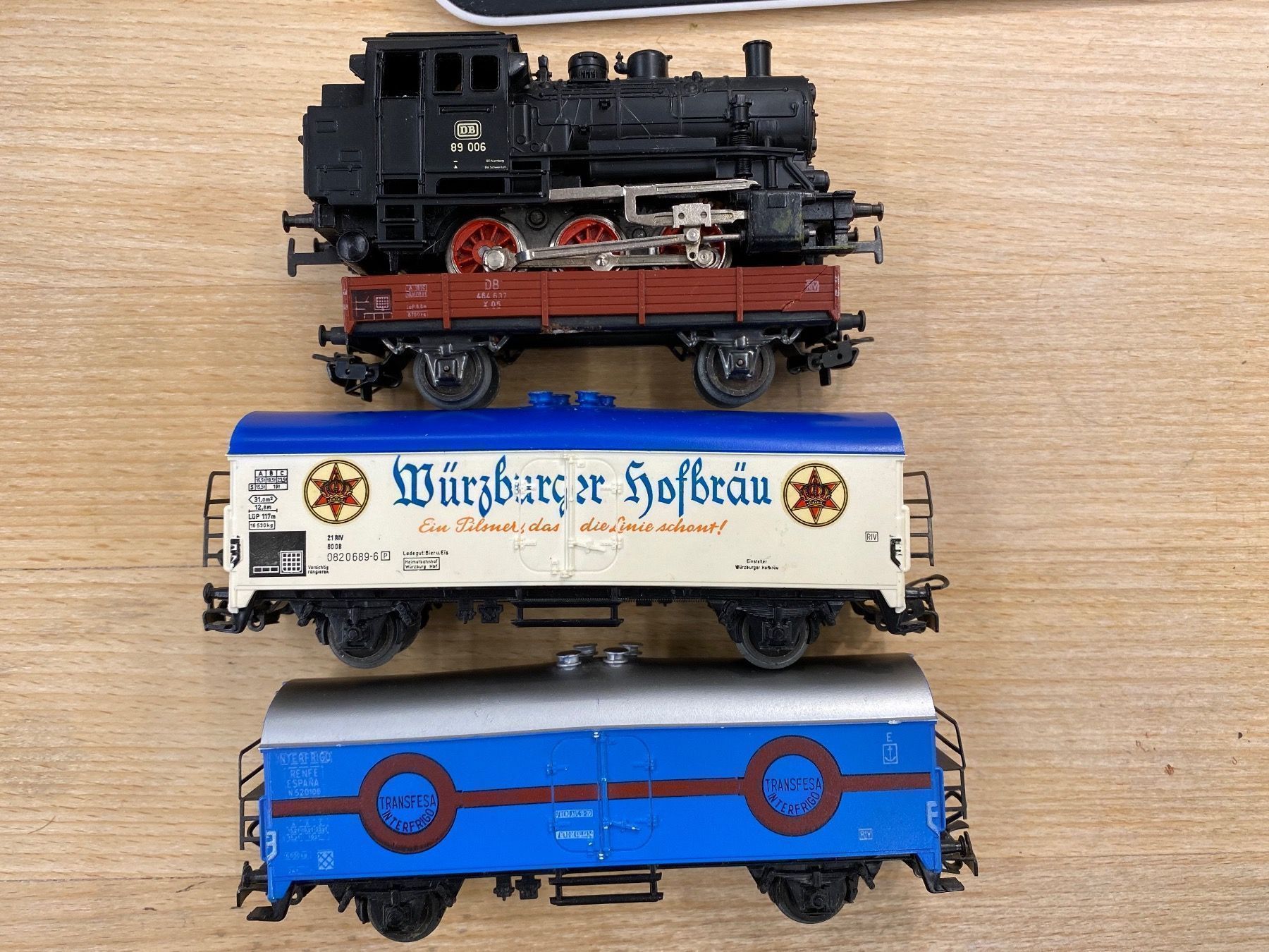 Märklin Modelleisenbahnen: Märklin 3000 BR89 DB Güterzug – Gebraucht aus Lupsingen von New-Haven 2