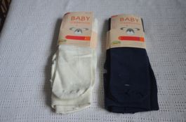TAILLE 62-68 - 2 PAAR COLLANTS NEU