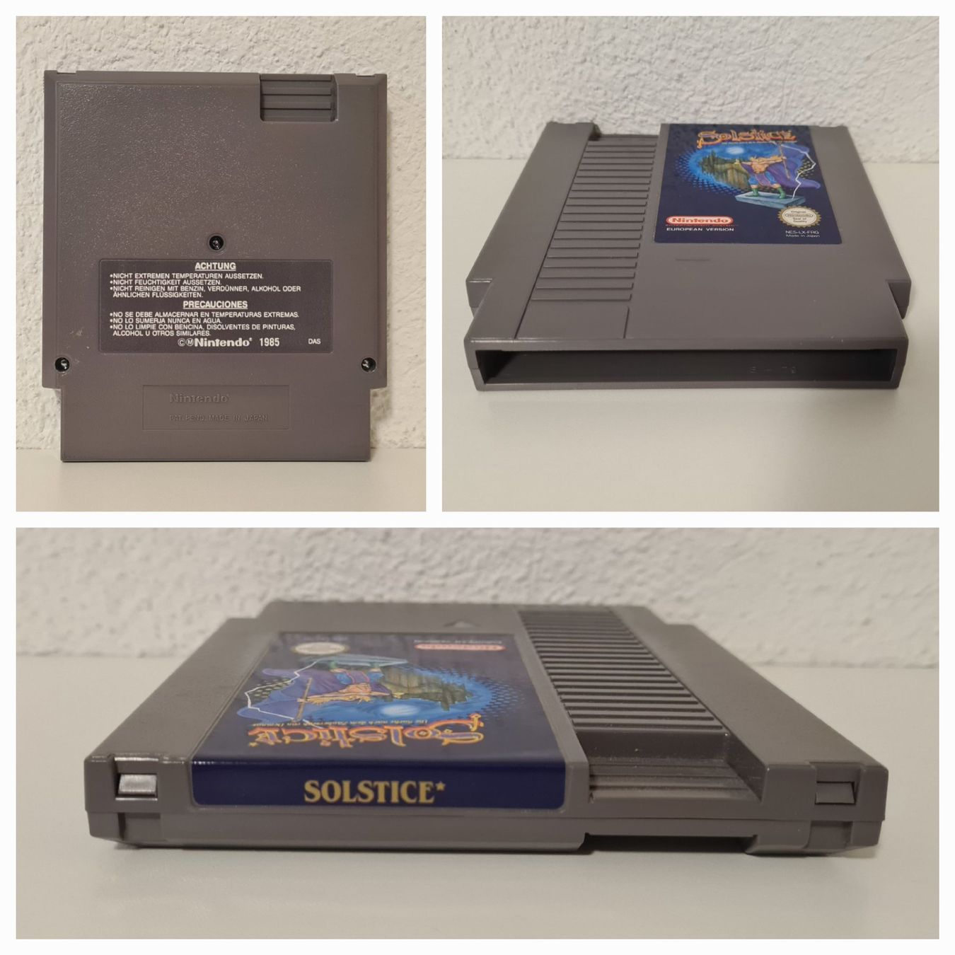 Nintendo Giochi: SOLSTICE - CIB / Pal B Nintendo NES – Usato da Dübendorf venduto da digital_bath 8