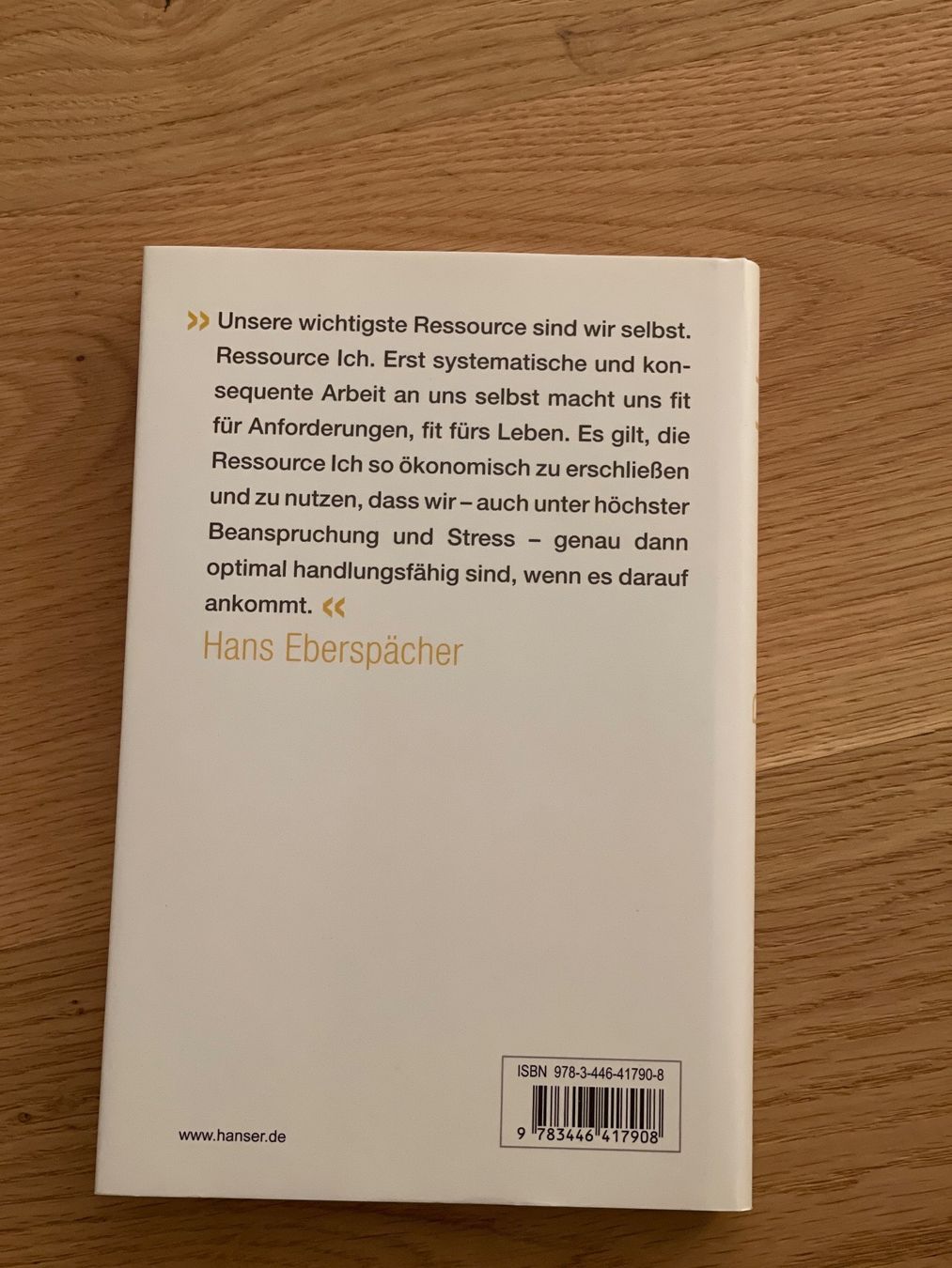 Bücher: Ressource Ich. Stressmanagement in Beruf und Alltag – Neu (gemäss Beschreibung) aus Meisterschwanden von GleMar 1