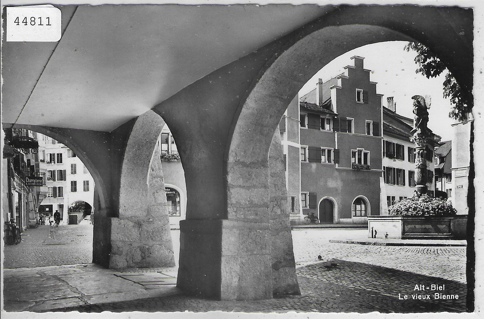 Cartoline postali: Alt-Biel - Le vieux Bienne – Usato da Ettingen venduto da Kartenplanet