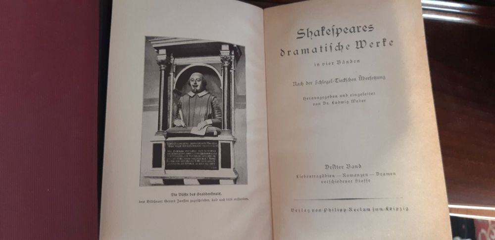 Livres: Shakespeare Werke - 4 Bände – D'occasion à Stetten AG par Brissago25 3