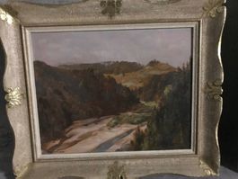Original Ölgemälde von Hans Gartmeier (Schweizer Maler)