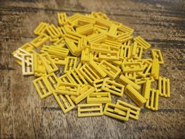 lego 2412b lot de 100 pièces Yellow Tile, Modified 1 x 2