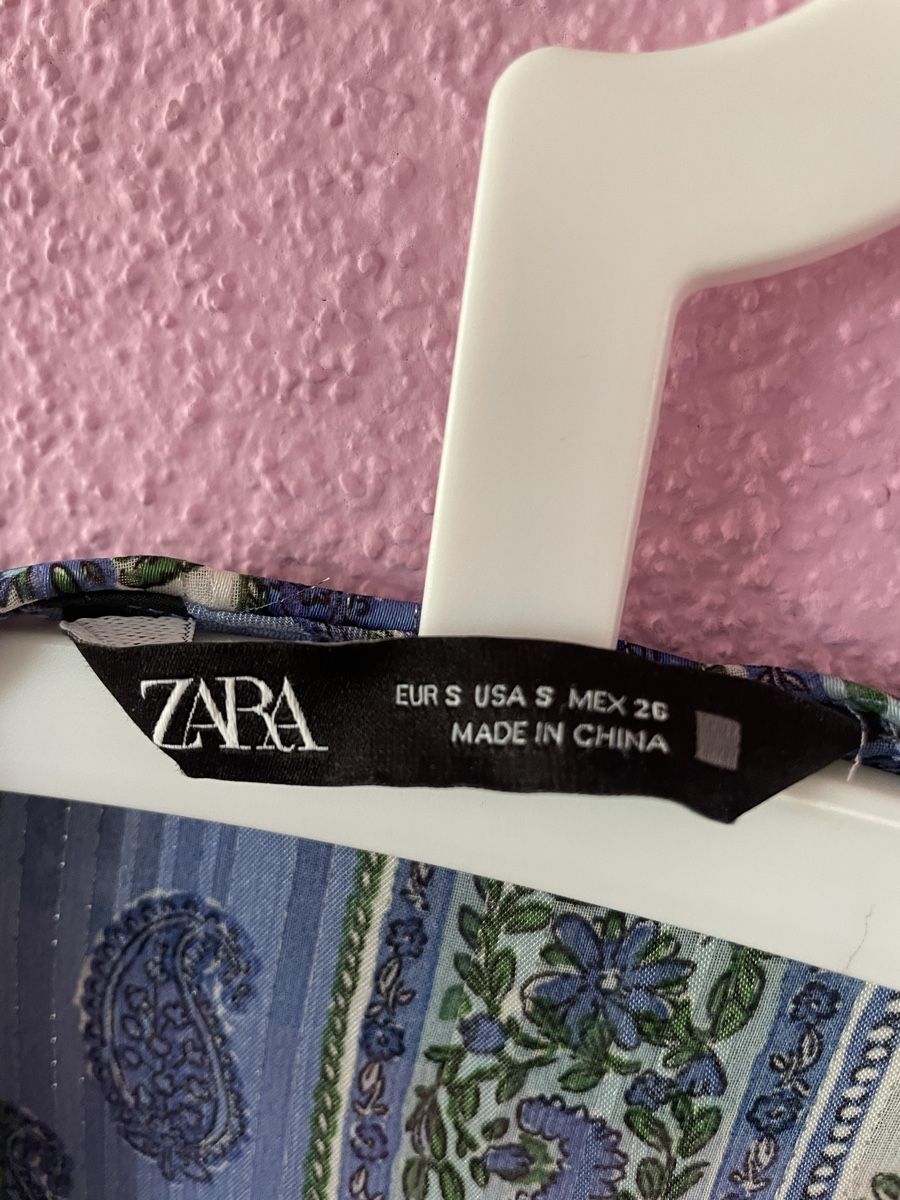 Zara Camicette: ZARA Bluse mit Blumenmuster und Rüschen Grösse S – Nuovo (secondo la descrizione) da Neuenhof venduto da Ronca 4