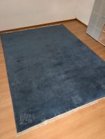 Teppich blau mit Mustern ca. 390 x295cm guter Zustand