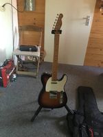 Schnäppchen Gitarrenset,neue Fender Tele MexCube Verstärker