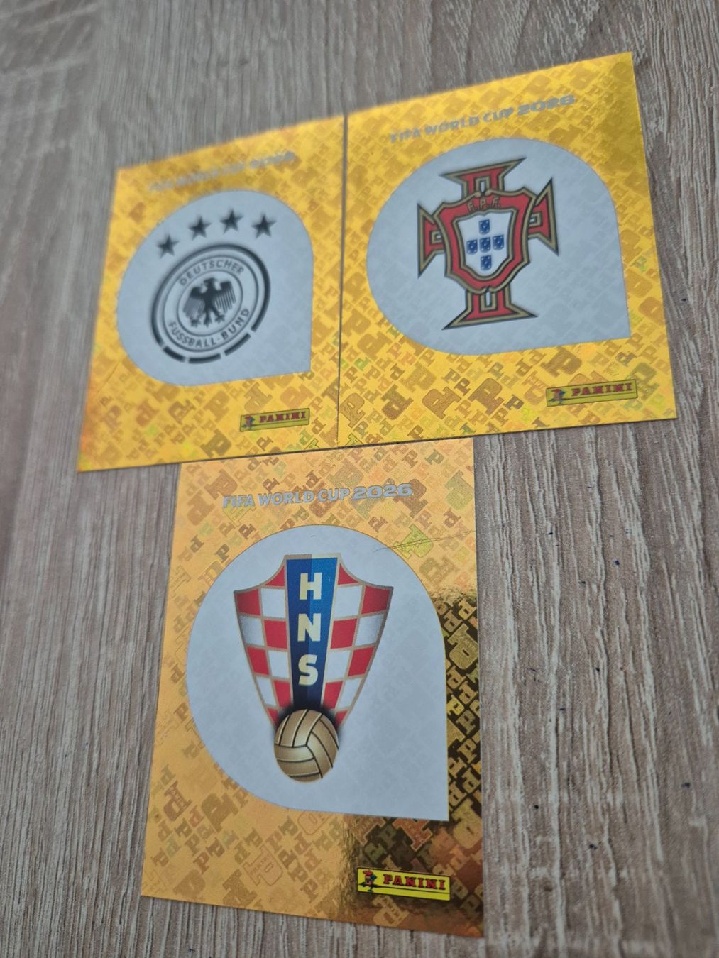 Panini Carte collezionabili: GER 1 - POR 1 - CRO 1 – Nuovo (secondo la descrizione) da Geuensee venduto da Dougenegger 1