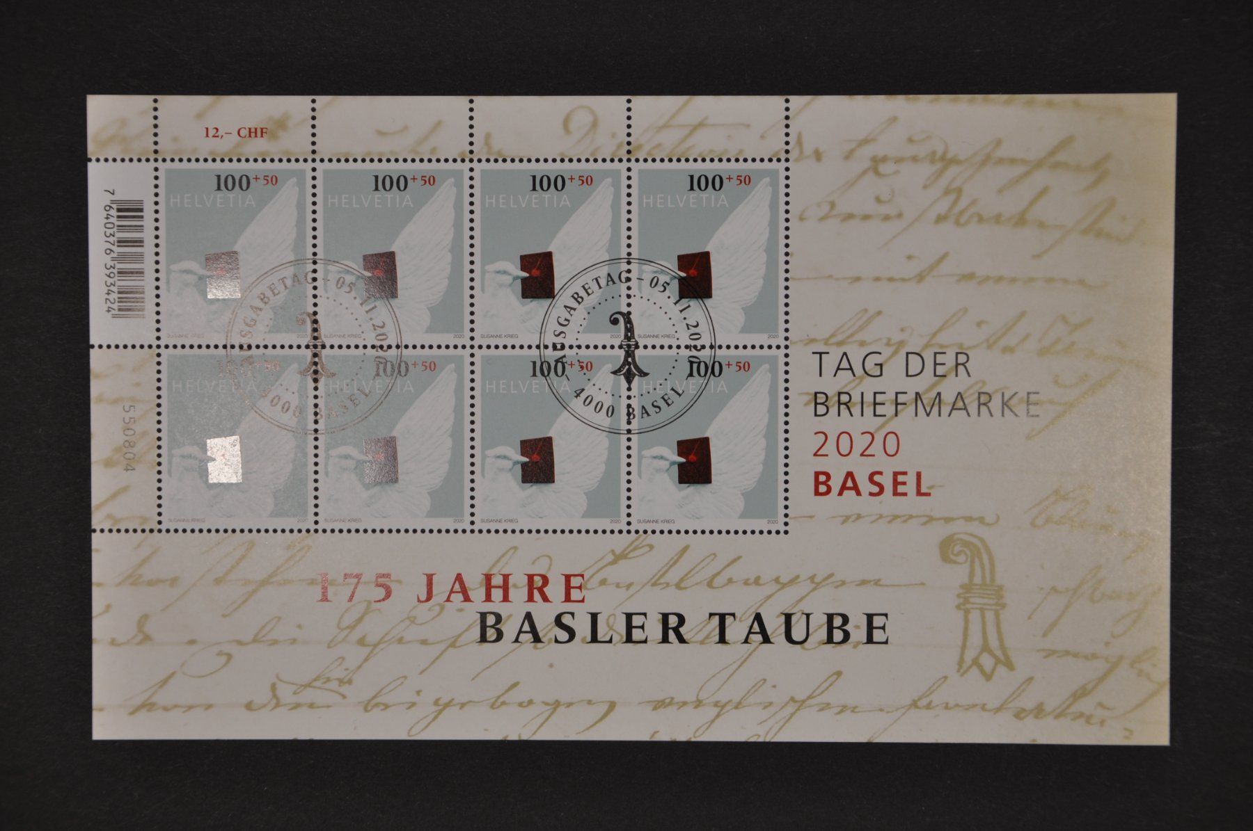Tutti i francobolli: 2020 Basel Tag der Briefmarke ET – Usato da Wolfhalden venduto da Zinauktion