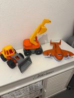 Spielzeug Set Bagger Flugzeug Motivlocher gebraucht