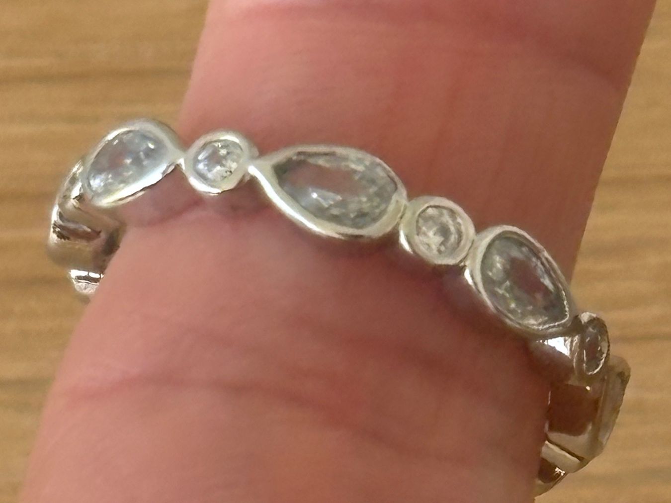 Ringe: Luxus Elegante Gr: 19/9 Memoire Ring  Farbe Silber – Neu (gemäss Beschreibung) aus Biel-Bienne von Roserosse13