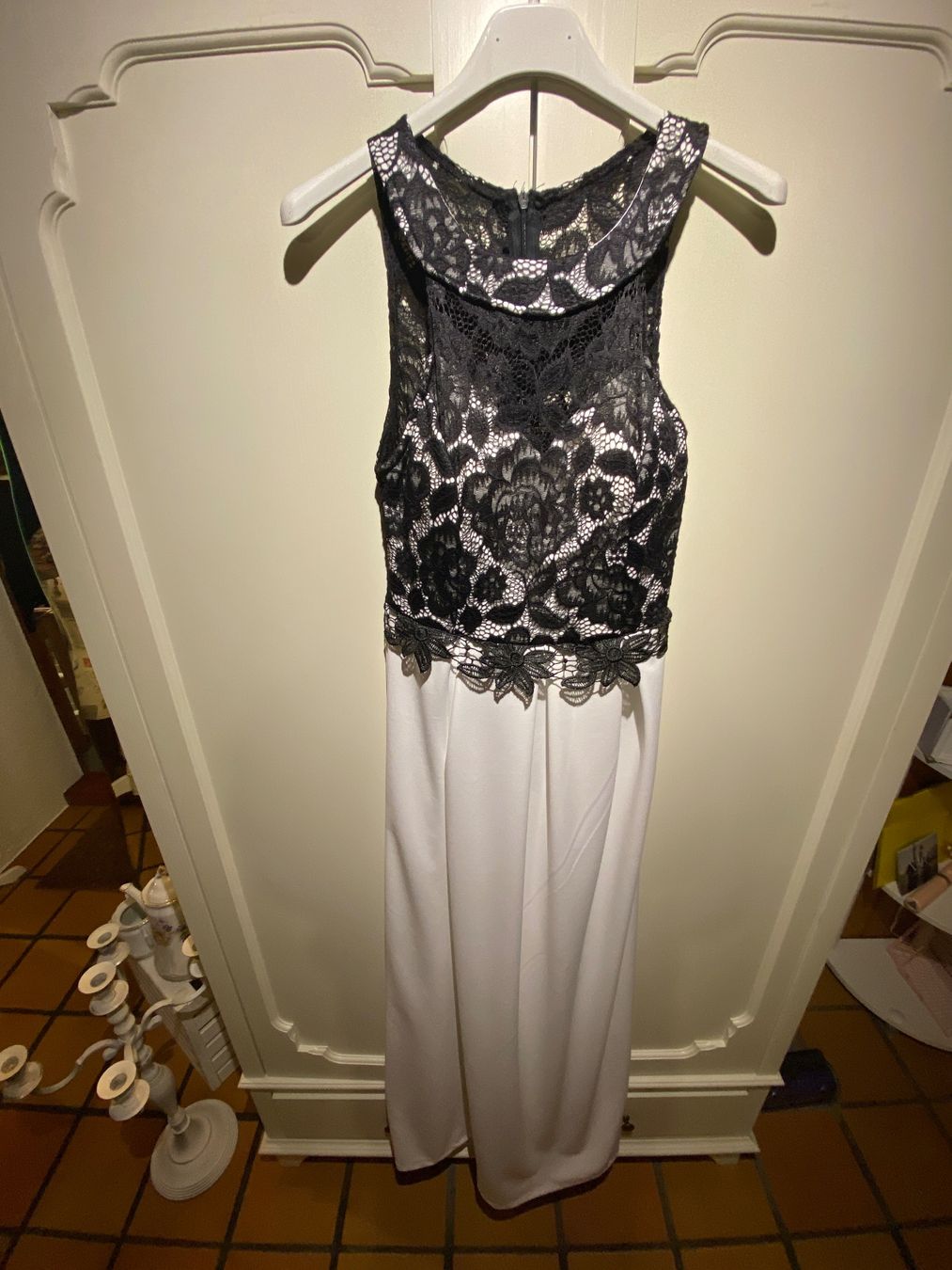 Vestiti: VINTAGE DAMENKLIED WEISS-SPITZEN SCHWARZ – Nuovo e nell'imballaggio originale da Meienried venduto da ManuelaBoutique 2
