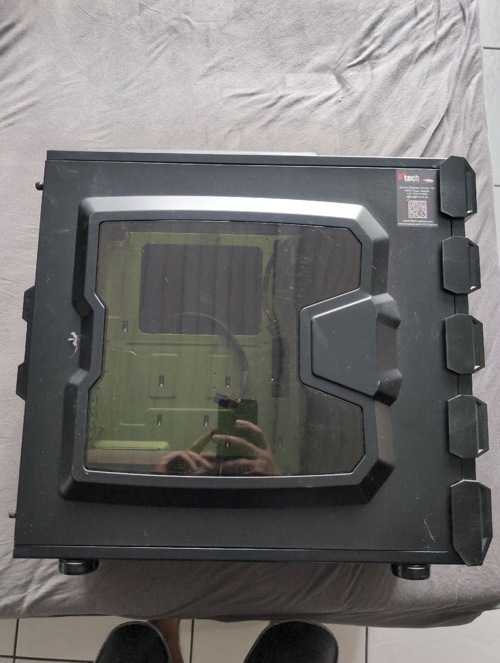 Custodie: PC Gehäuse ATX Tower Schwarz gebraucht – Usato da Fahrwangen venduto da ale_lm78