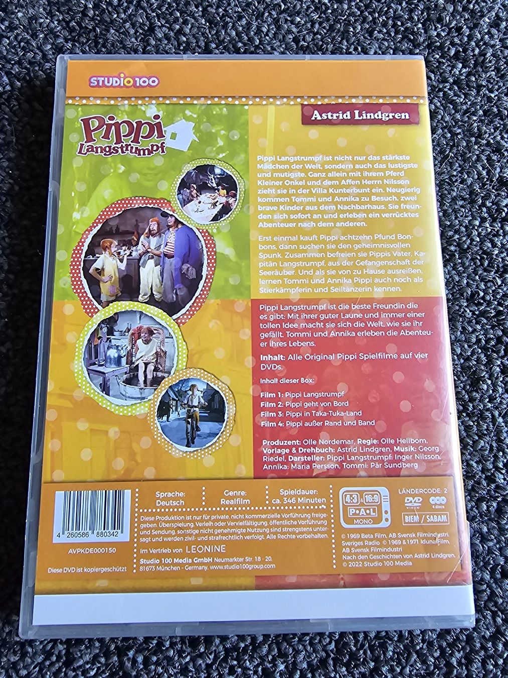 Tutti i DVDs: Pippi Langstrumpf Spielfilm 4 (22163) – Usato da Ruswil venduto da jan_bxl5 1