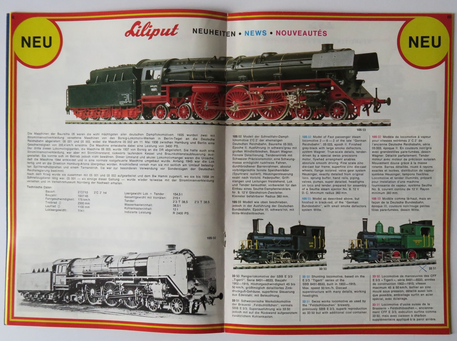 Liliput Modellini di ferrovie: Liliput Katalog 1975 – Usato da Seuzach venduto da Knucklehead1200 2