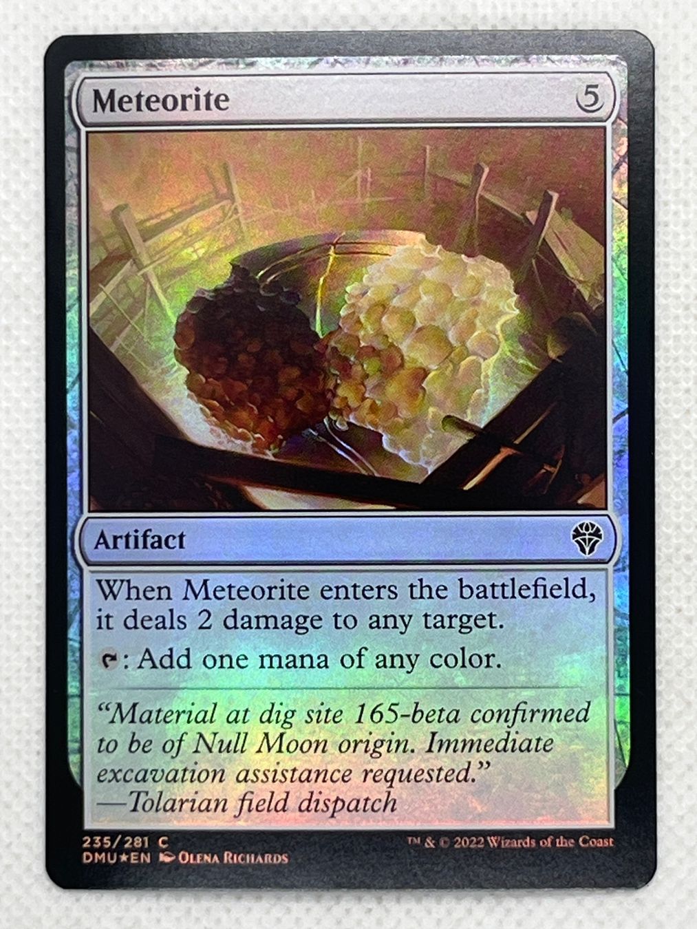 Magic The Gathering Carte collezionabili: MTG Meteorite DMU 235 Englisch Foil Common – Usato da Hinterkappelen venduto da Kim1992