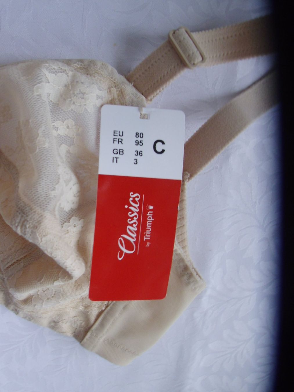 Altra biancheria intima: BH 80 C Triumph Classic , Hautfarbend – Nuovo e nell'imballaggio originale da Walenstadt venduto da Pluisa 3