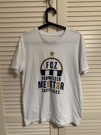 FCZ T-Shirt Schweizer Meister 2021/2022 , size  M