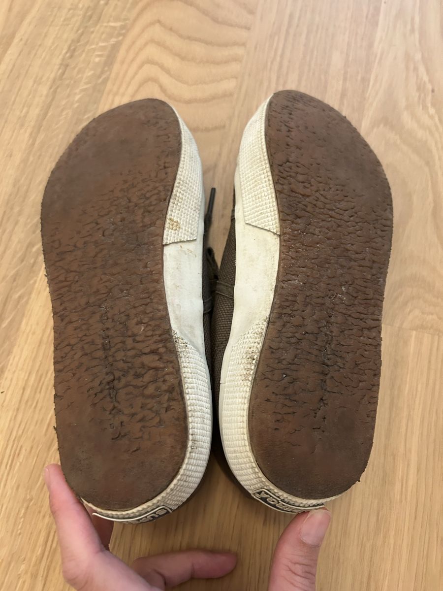 Superga Damenschuhe: Superga Canvas Sneaker Khaki, Grösse 36 – Gebraucht aus Luzern von iri_5pg9 3