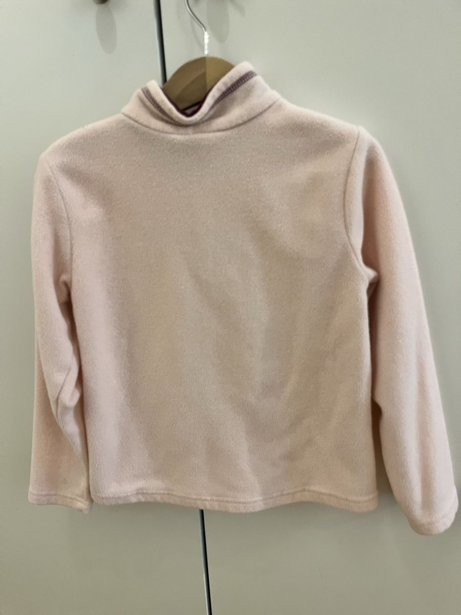 Maglioni & Felpe: Quechua Fleece Pullover rosa mit Reissverschluss hell – Usato da Zürich venduto da LemonadeZH 1