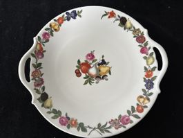 Porzellan Servierplatte "Les Quatre Saisons" mit Früchtemust