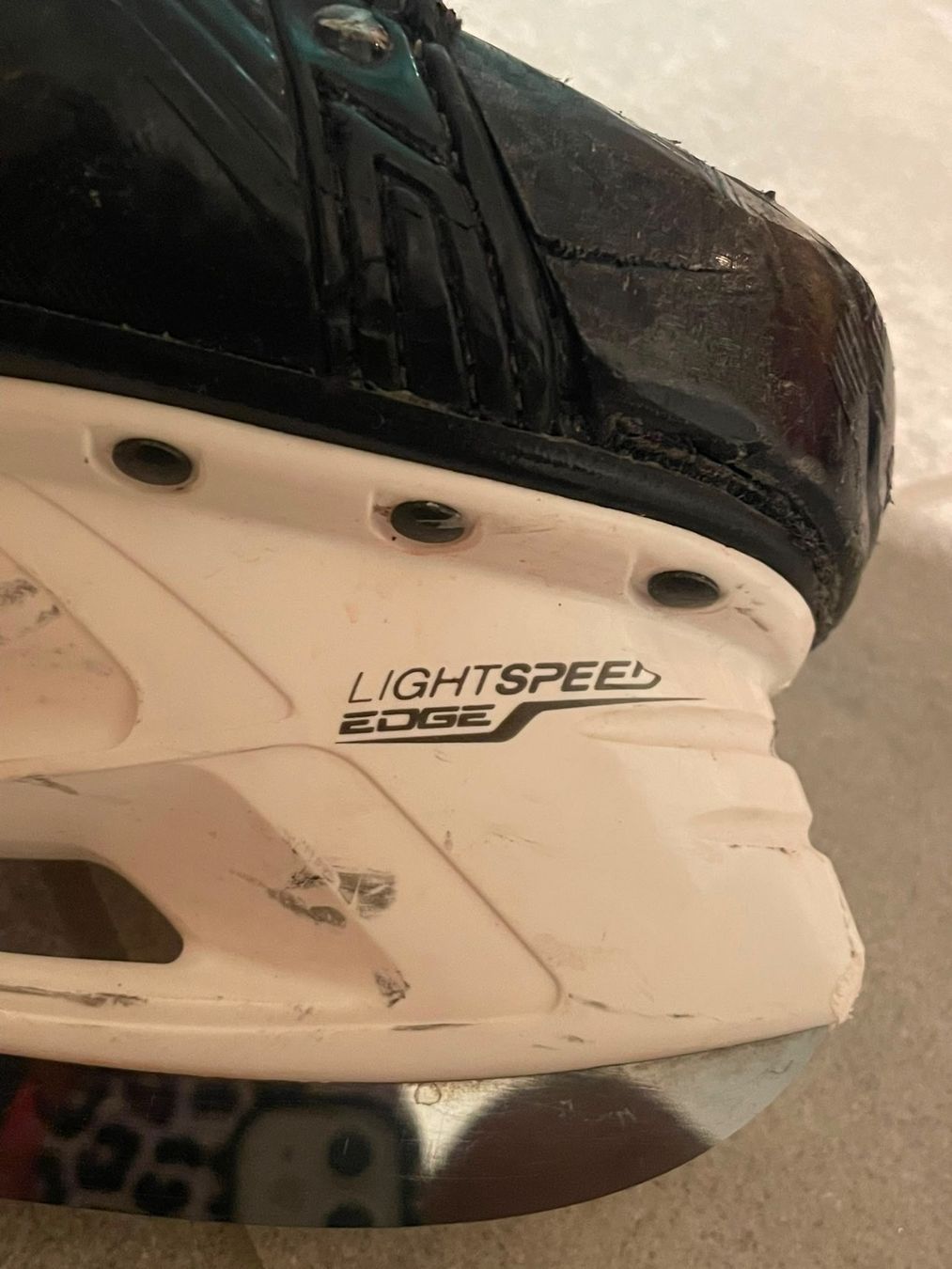 Bauer Pattini da ghiaccio: Bauer Schlittschuhe Supreme Mach – Usato da Galgenen venduto da Sotili 5