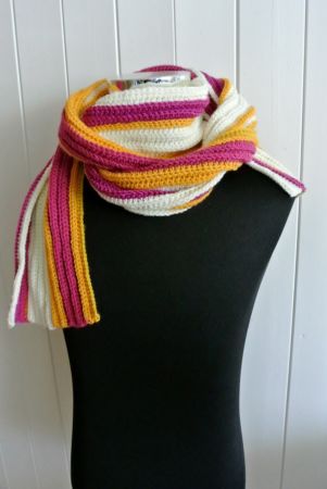 sonniger unisex  ColorblockzzZ Rippschal  216 cm   *neu