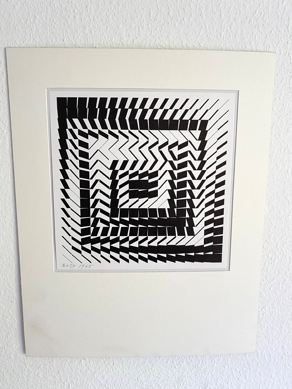 Grafiken & Lithographien: Brian Stones 1965 Serigraphie Handsigniert Kunst – Gebraucht aus Olten von sportwelt