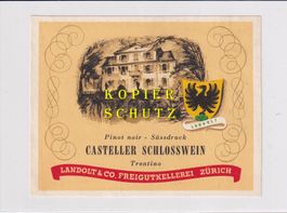 Etikette - Casteller Schlosswein (Trentino) /bd