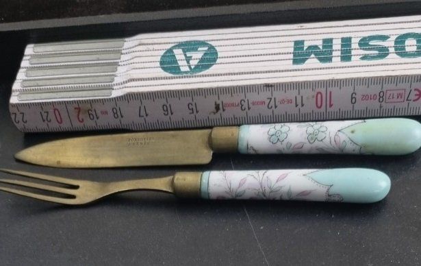 Bestecksets: Jugendstil Obstmesser Forestier a Geneve – Gebraucht aus Flums von  3