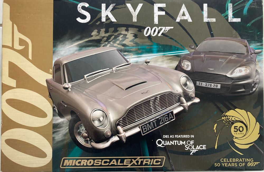 Scalextric Micro James Bond Set 007 Skyfall (Neu und originalverpackt ...