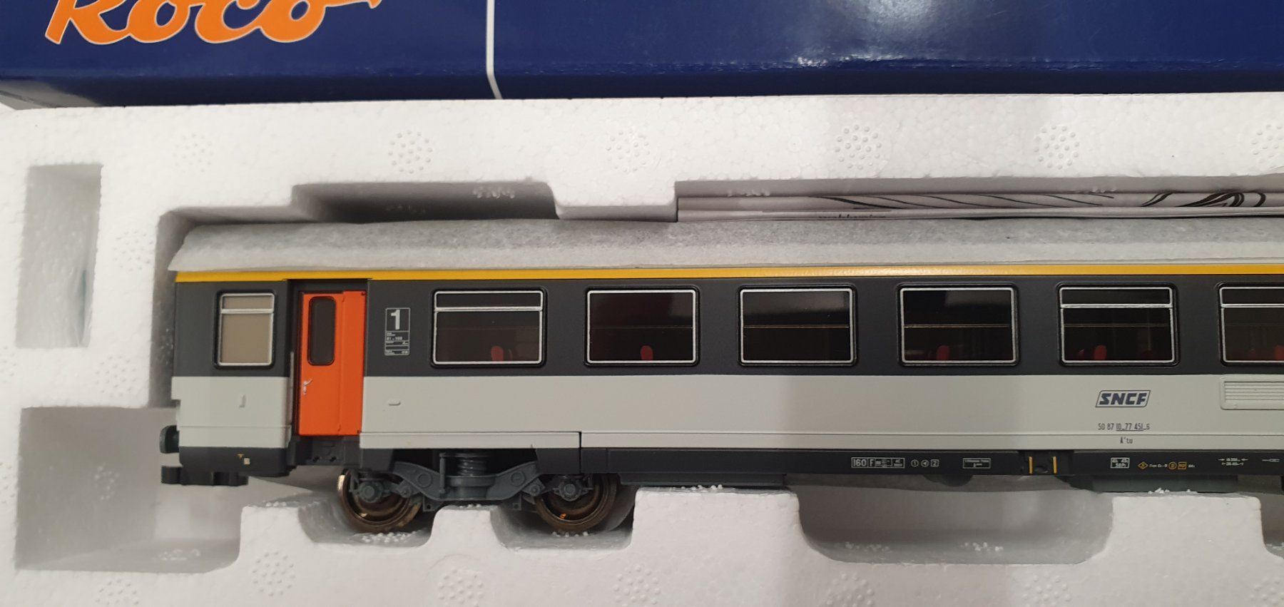 Roco Modellini di ferrovie: Roco 45730 SNCF A Corail – Nuovo e nell'imballaggio originale da Würenlos venduto da juruth 2