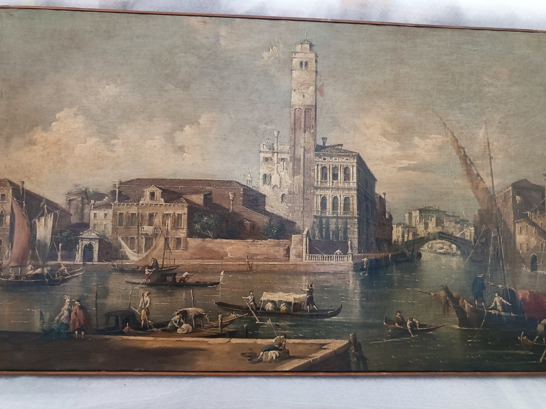 Dipinti: Dipinto antico Venezia cm.60x100 – Usato da Lugano venduto da Maurizio_Collector