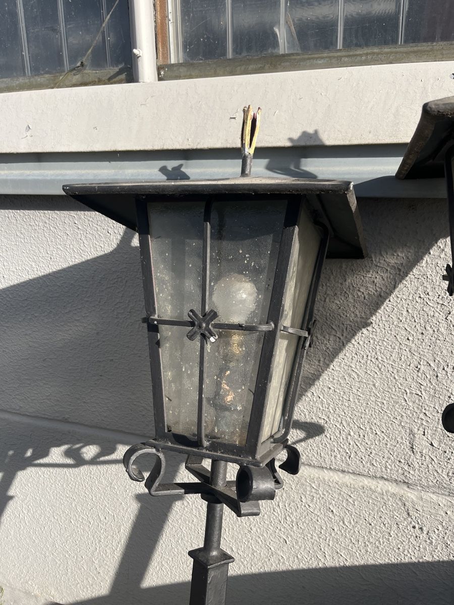Lampade: 2 Schmiedeeiserne Gartenlaternen – Usato da Brienz BE venduto da hey_z9vg 2