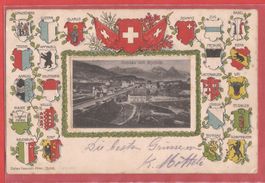 Goldau - Prägekarte ca. 1905