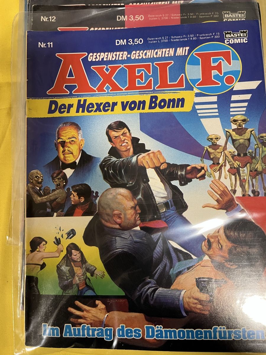 Fumetti: Axel F.  Gespenster-Geschichten  – Usato da Oberentfelden venduto da kar_sd97 2