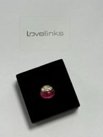 Aufl. Schmucksammlung-Original Lovelinks Charm Murano Lila