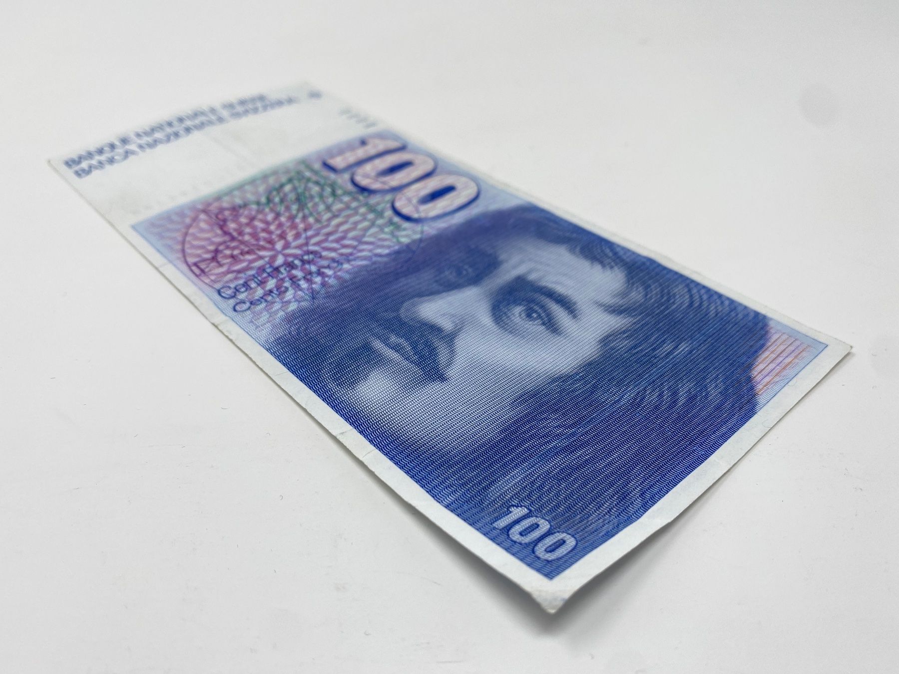 Banknoten: Schweizer 100er-Note, alte Serie, Francesco Borromini, 100 – Gebraucht aus Ballwil von ClassicGallery 2