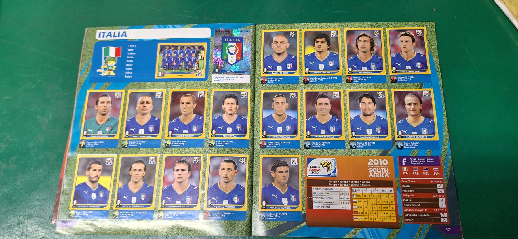 Panini Carte collezionabili: Panini World cup Fifa 2010 – Usato da Basel venduto da Meggesflomi 7