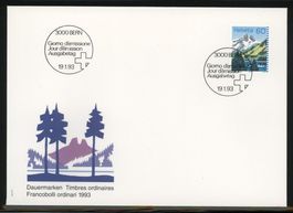1993, FDC, Dauermarke(Nr. 837)