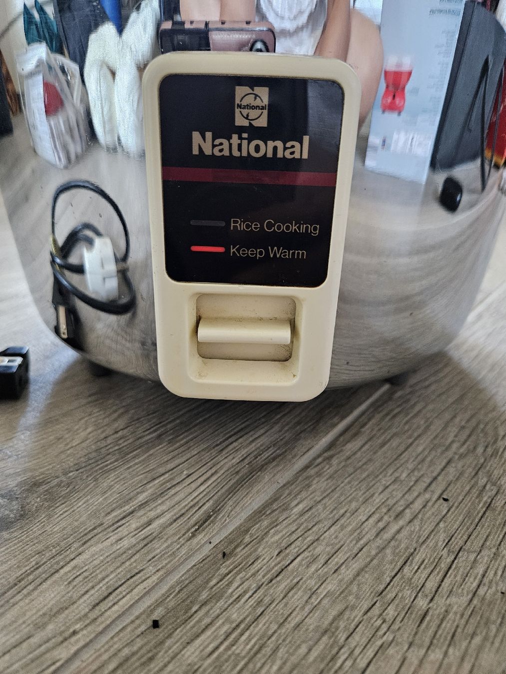 Appareils de cuisine: National Reiskocher mit Warmhaltefunktion Chrom poliert – D'occasion à Kloten par Tacha_gb 1