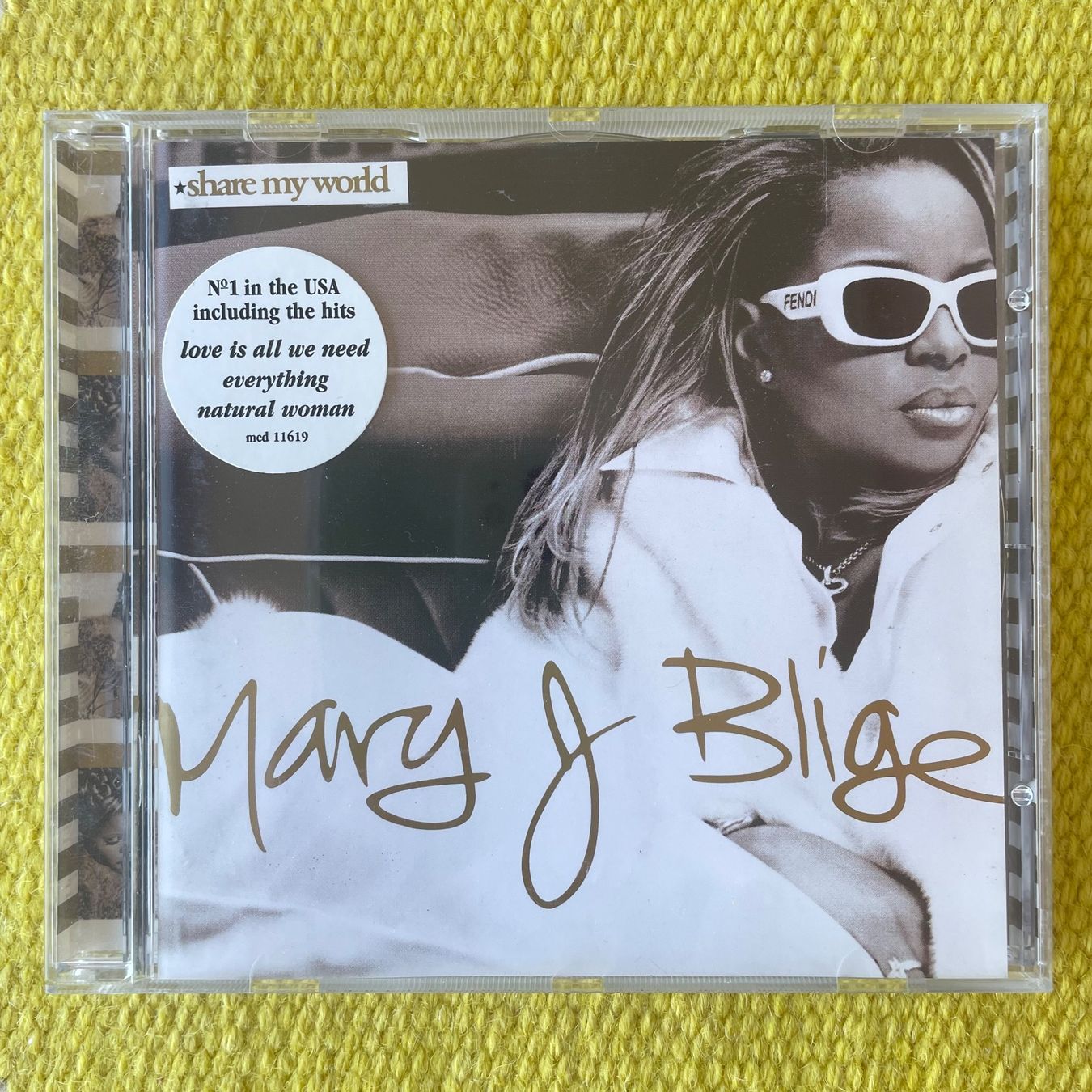 CDs: MARY J.BLIGE-SHARE MY WORLD – Gebraucht aus Rorschacherberg von CD-Roli