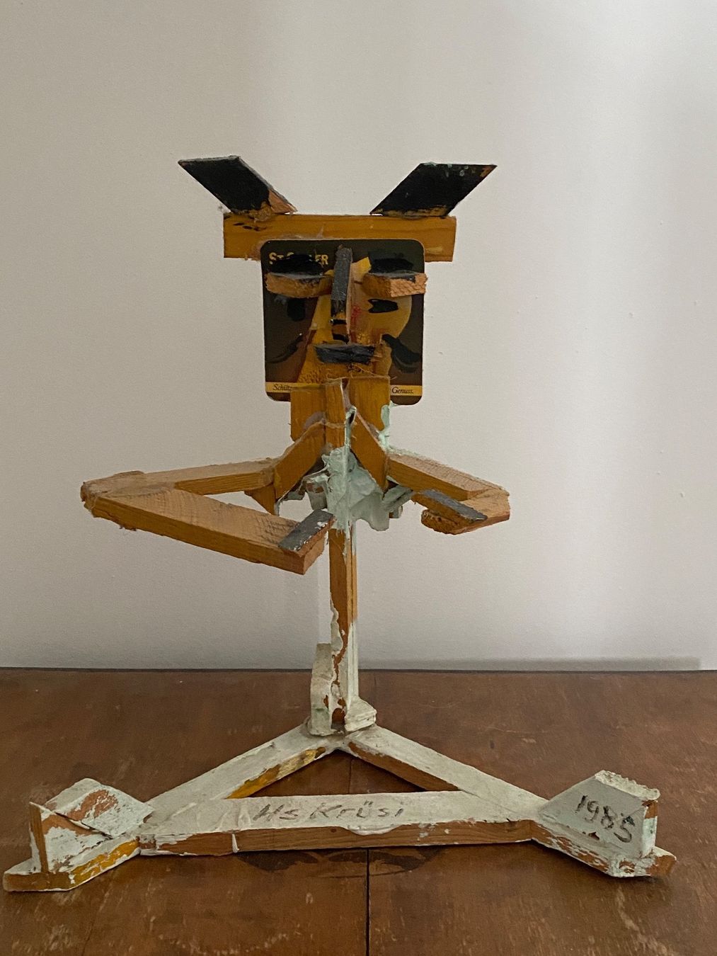 Skulpturen & Statuen: Hans Krüsi Original Holzfigur – Gebraucht aus Illighausen von haven01